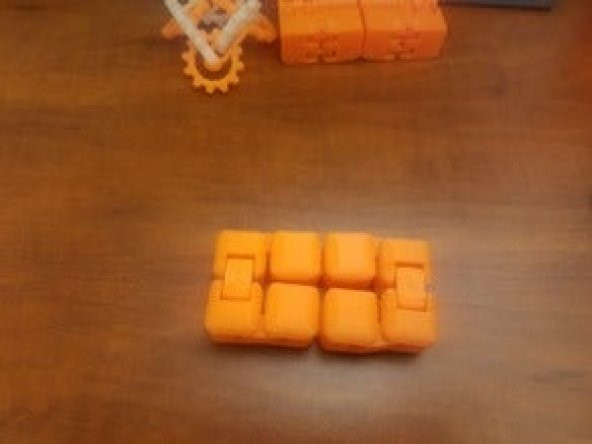 Fidget Cube Sonsuzluk Küpü Dekoratif Aksesuar Süs Eşyası - 4