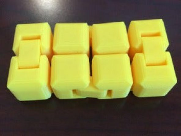 Fidget Cube Sonsuzluk Küpü Dekoratif Aksesuar Süs Eşyası - 6