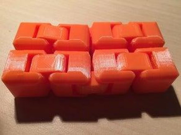 Fidget Cube Sonsuzluk Küpü Dekoratif Aksesuar Süs Eşyası - 5