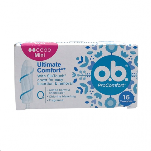 O.B ProComfort Ultimate Tampon Mini 16lı