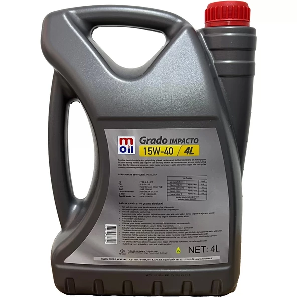 Turbo Dizel Motor Yağı 15/40 - Resim 2