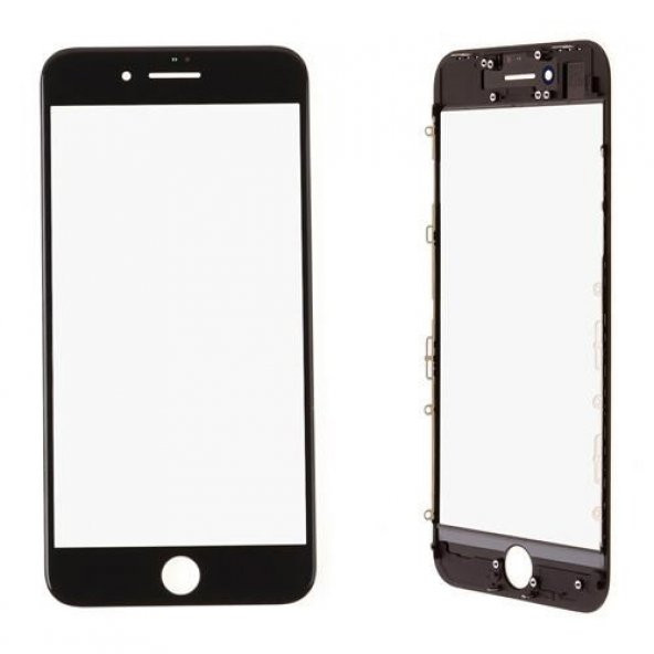 Apple iPhone 8 Ocalı Çıtalı Ön Cam Lensi Orjinal Kalite - 1