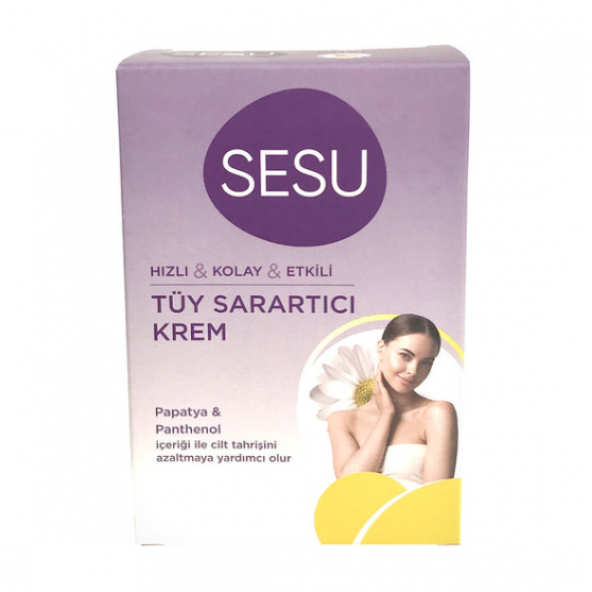 Sesu Tüy Sarartıcı Krem 35 gr +18 gr
