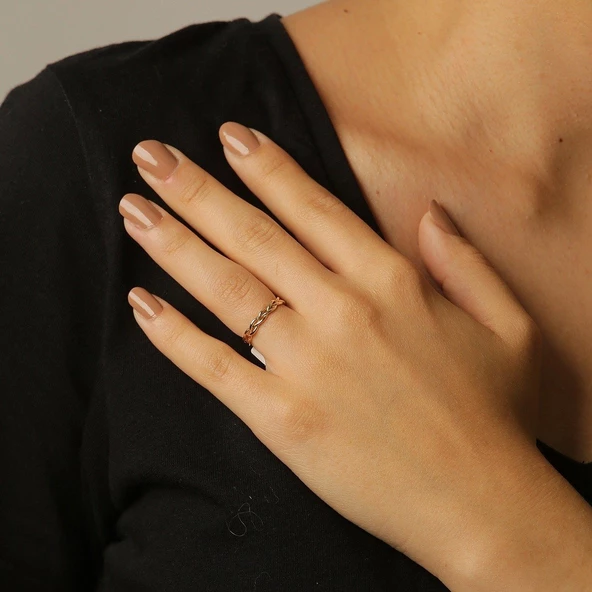 Parlak Örgü Yüzük ürün görseli 1