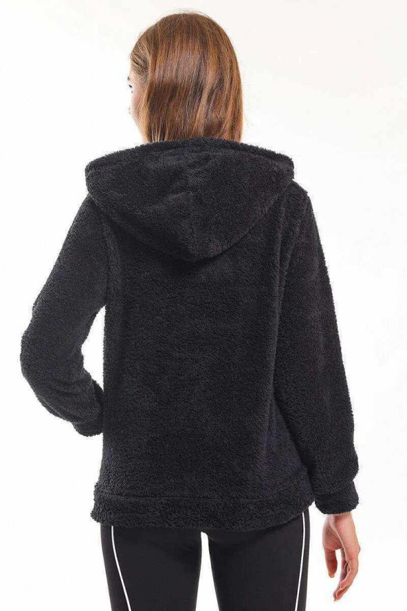 Slazenger Sade Kadın Polar Siyah - 4