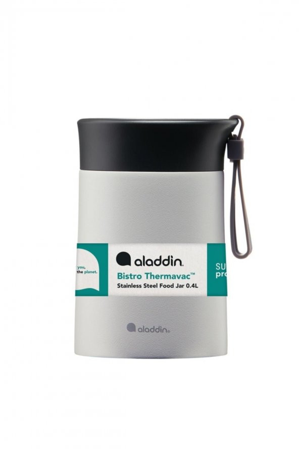 Aladdin Bistro Thermavac Paslanmaz Çelik Yemek Termosu 0,40 Lt - 4