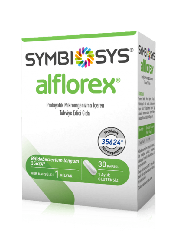 Alflorex Probiyotik İçeren Takviye Edici Gıda 30 Kapsül