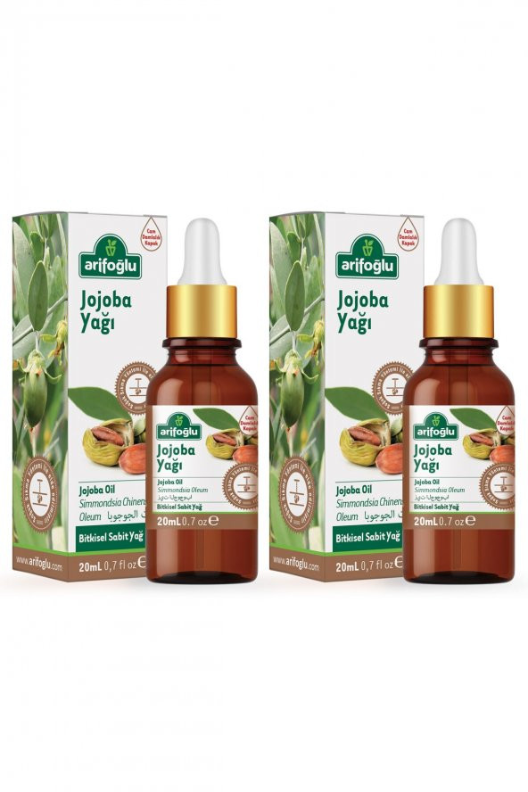 Arifoğlu Jojoba Yağı 20 mL 2 Li Set