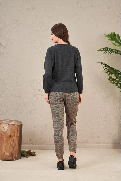 Pjs 23576 Kadın Nakışlı Eşofman Takım - 3