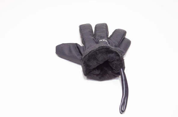 Su Geçirmez Siyah Yetişkin Kayak Eldiveni Wedze Meridyendukkan - 3