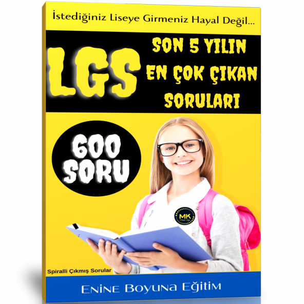 LGS Çıkmış Sorular Kitabı (600 Soru)