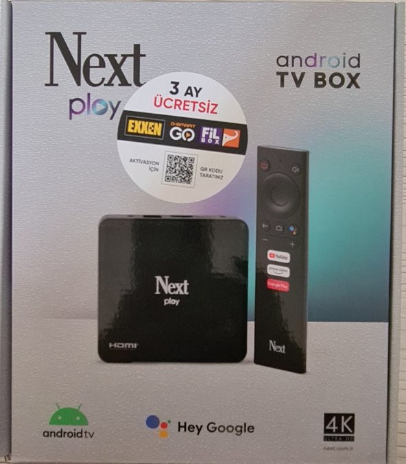 NEXT playbox ANDROİD TV BOX 4K