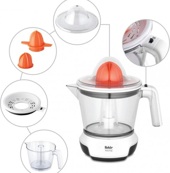 Fakir Press Pulp Narenciye Sıkacağı - 5