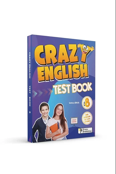 Crazy Publishing 8 Sınıf Crazy English Test Book