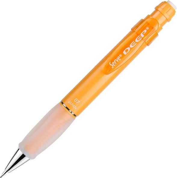 Serve Deep Pastel 0.7mm Mekanik Kurşun Kalem - Mustrad Yellow