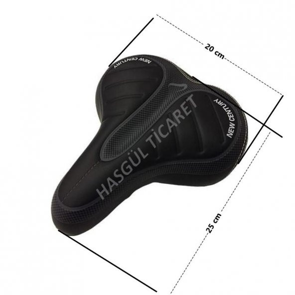 Hsgl Bisiklet New Century Reflektörlü Konforlu Yaylı Şehir Yol Selesi - 2