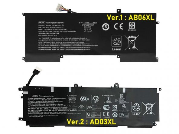 Hp 51WH 921439-855 HSTNN-DB8D Notebook Bataryası - Pili / Ver.2