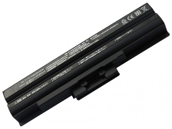 Sony Vaio Pcg-81113M, Pcg-81114L Notebook Batarya - Pil Siyah - 6