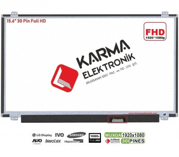 Asus X540UA-GO2447 X540UA-GO820T Lcd Panel, Ekran / FHD Ver.1 - Resim 2