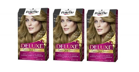 Palette Deluxe 8/0 (3LÜ) ürün görseli 1