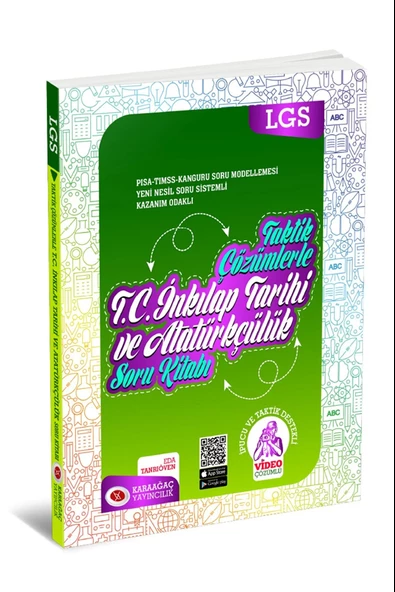 Karaağaç Yayıncılık Taktik Çözümlerle Lgs T.c. Inkılap Tarihi Ve Atatürkçülük Soru Kitabı