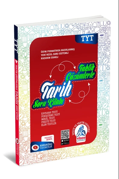 Karaağaç Yayıncılık Taktik Çözümlerle Tyt Tarih Soru Kitabı