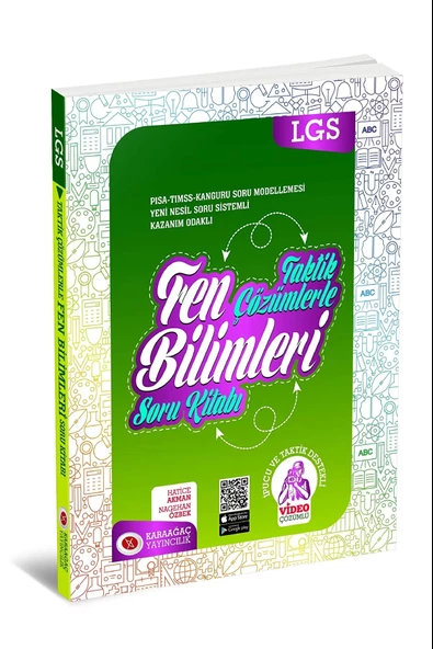 Karaağaç Yayıncılık Taktik Çözümlerle Lgs Fen Bilimleri Soru Kitabı