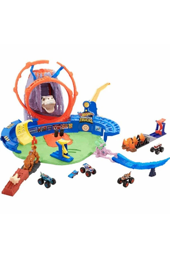 Hot Wheels Monster Trucks Volkanik Alanda Macera Oyun Seti