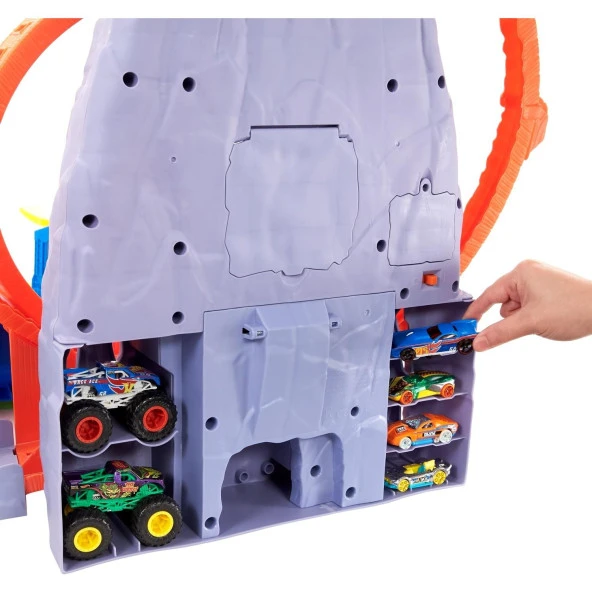 Hot Wheels Monster Trucks Volkanik Alanda Macera Oyun Seti - 4