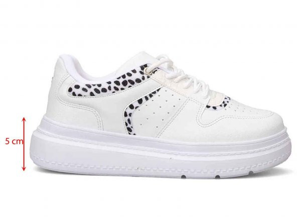 Çarıkçım Kadın Sneaker Ayakkabı Beyaz 139 173 - 5