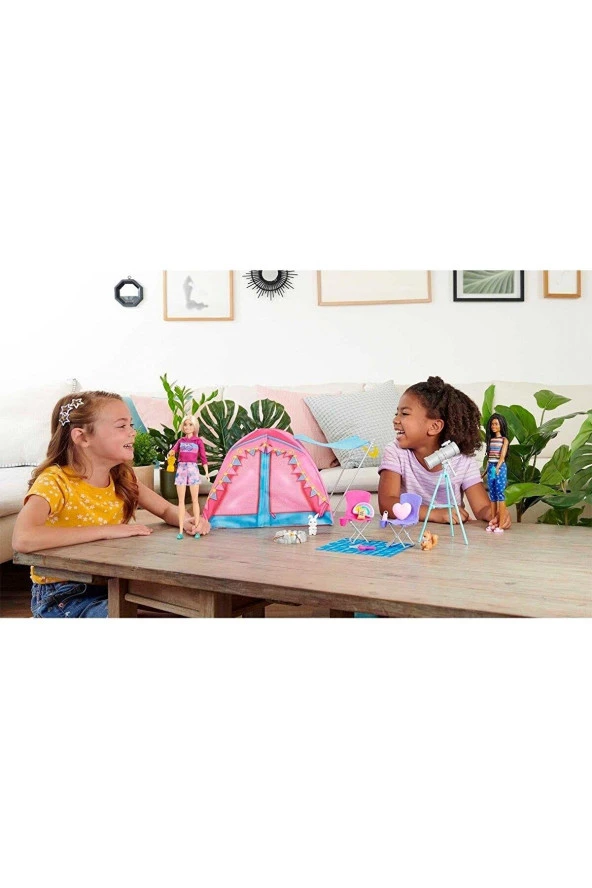 Barbie Malibu Ve Brooklyn Kampta Oyun Seti - 7