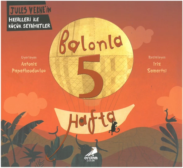 Erdem Çocuk Jules Verne'in Hayalleri İle Küçük Seyahatler Serisi 7 Kitap - Resim 3