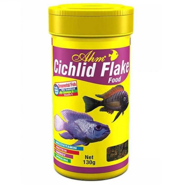 Cichlid Flake Food 250 Ml