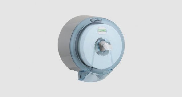 Vialli K3t Mini Cimri İçten Çekmeli Tuvalet Kağıdı Dispenser Aparatı Şeffaf - 3