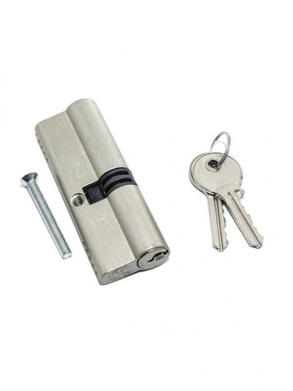 Pimapen Pvc Kapı Kolu + 35 mm Kilit + 90 Mm Barel Kilit Göbeği Takım - 3