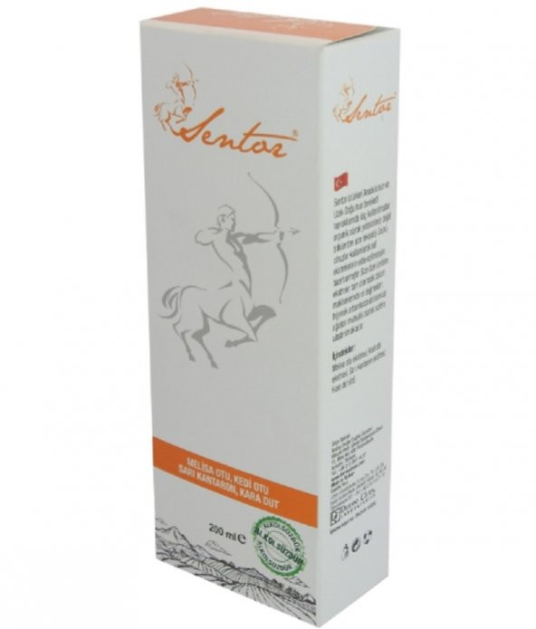 SENTOR MELİSA OTU KEDİ OTU SARI KANTARON KARA DUT STRS 200 ML