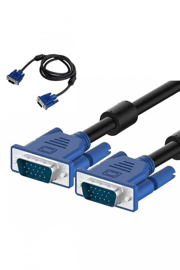 1.5M Metre Monitör Ekran Vga Kablosu Pc Lcd Monitör