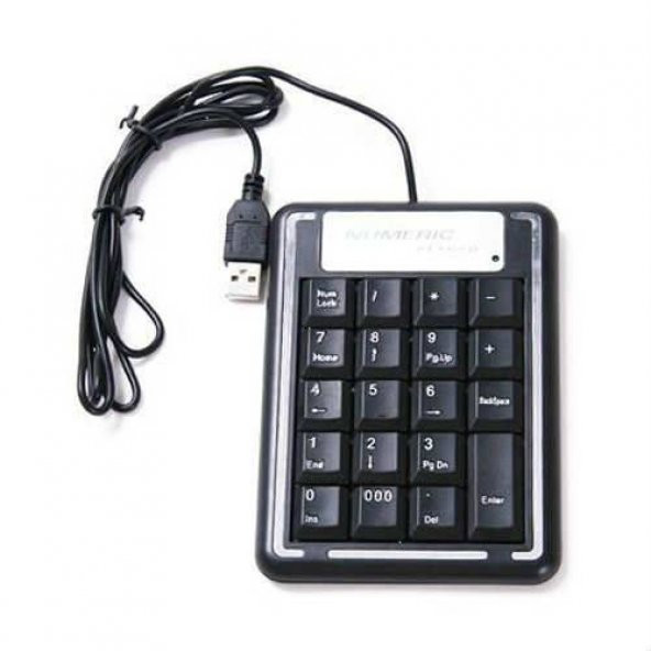 Numerıc Keypad Numaratör Sayısal Klavye Numerik Kablolu N11.37069