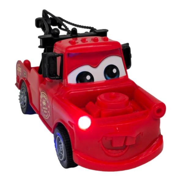 Canali Oyuncak Pilli Sesli Işıklı Tow Jack Çekici Kamyonet - 9