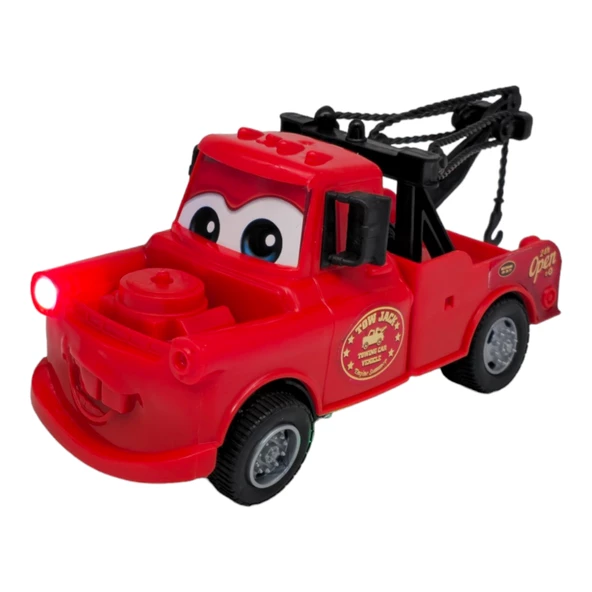 Canali Oyuncak Pilli Sesli Işıklı Tow Jack Çekici Kamyonet - 8
