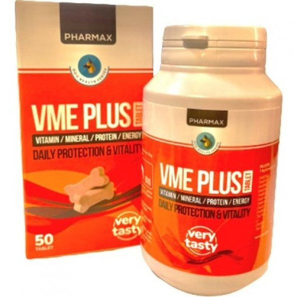 Pharmax VME Pasta Multi Vitamin Köpek Ödülü 50 Tablet - 2