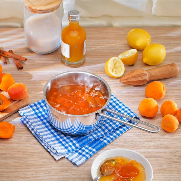 Schafer Held Çelik Kaçerola 14 Cm 1 Parça-Inox