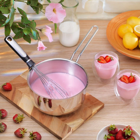 Schafer Held Çelik Kaçerola 18 Cm 1 Parça-Inox