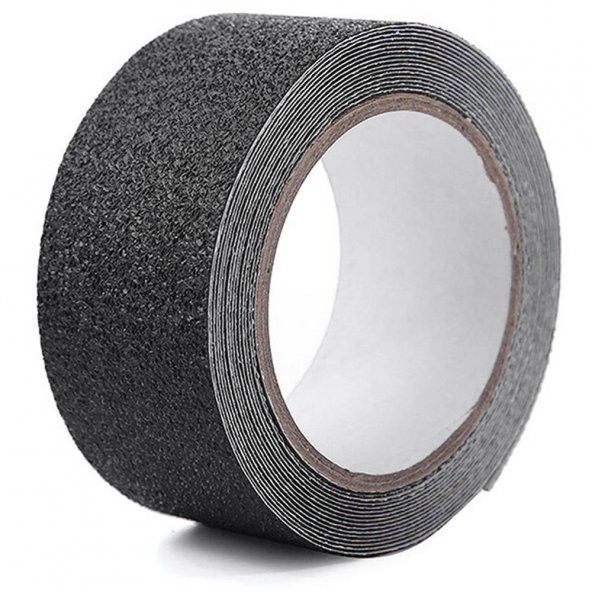 30 Mt Bondit Siyah Yapışkanlı Kaygan Zemin Basamak Merdiven Kaydırmaz Bant 50mm - 3