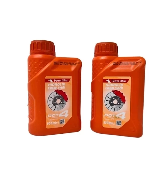 HİDROLİK FREN YAĞI DOT 4 500 ML - 2