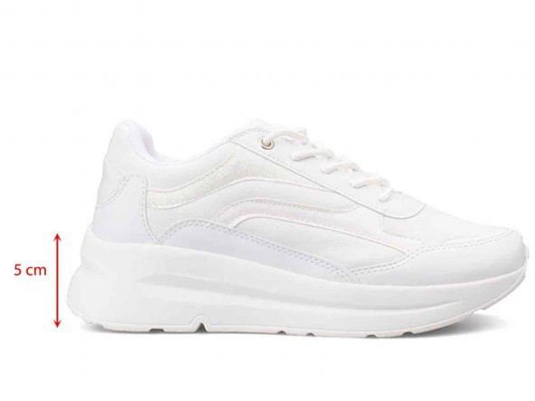 Çarıkçım Kadın Sneaker Ayakkabı Beyaz 139 137 - 6