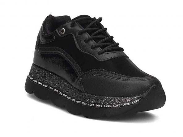 Çarıkçım Kadın Sneaker Ayakkabı Siyah 139 103 - 2