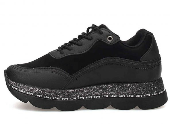 Çarıkçım Kadın Sneaker Ayakkabı Siyah 139 103 - 3