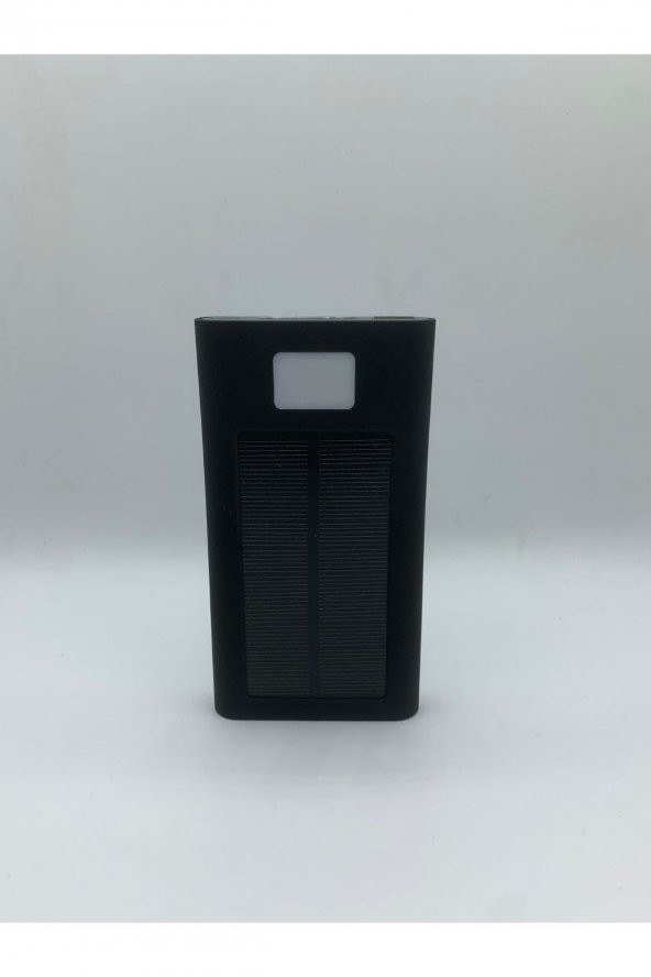 I-026 Wireless Kablosuz 10000 Mah Güneş Enerjili Solar Powerbank - Resim 1