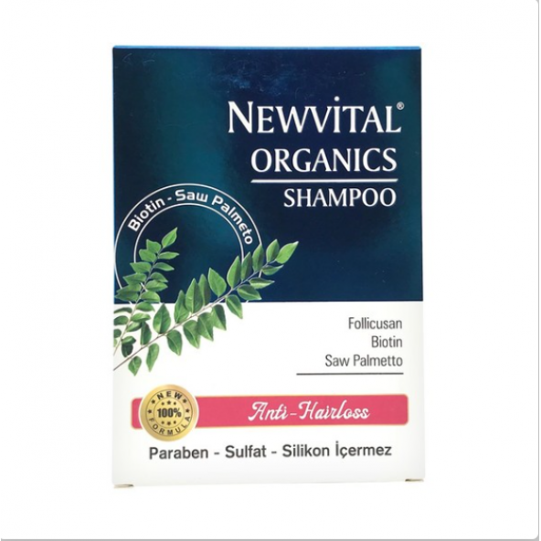 Newvital Organics Anti Hair Loss Şampuan 300 ml